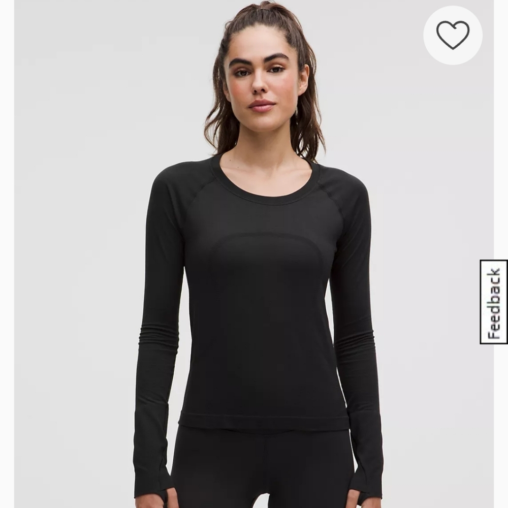 Lululemon Swiftly Tech Long-Sleeve Shirt 2.0 - Waist Length